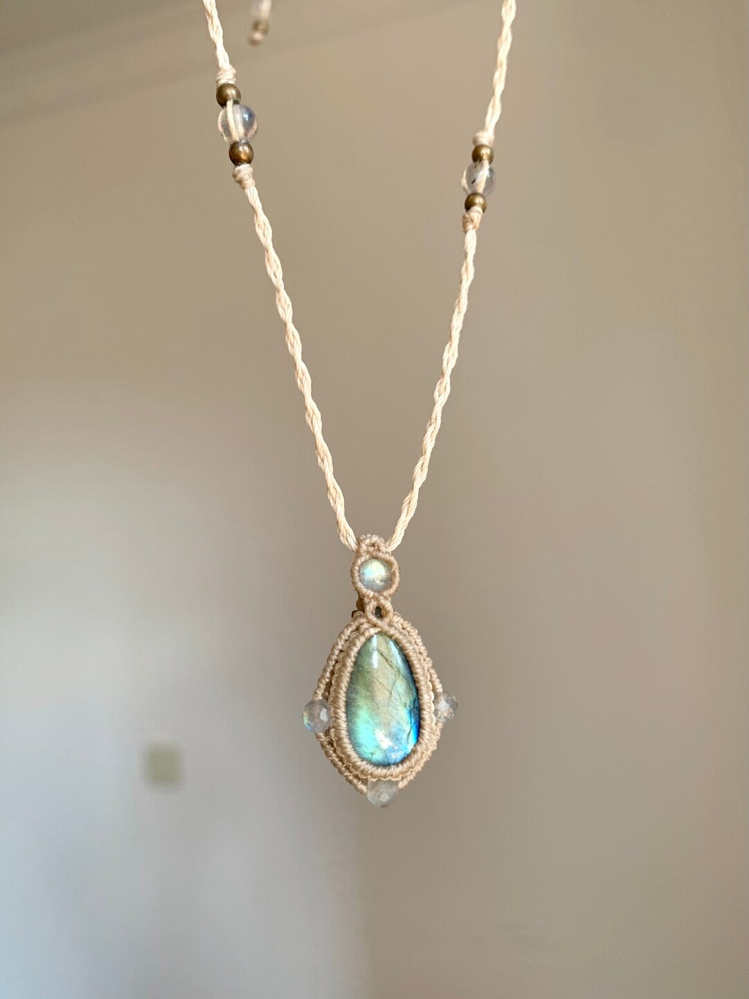 Macrame Necklace-Tear