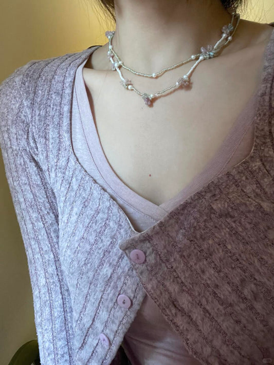 Blossom--Handmade Beading Necklace