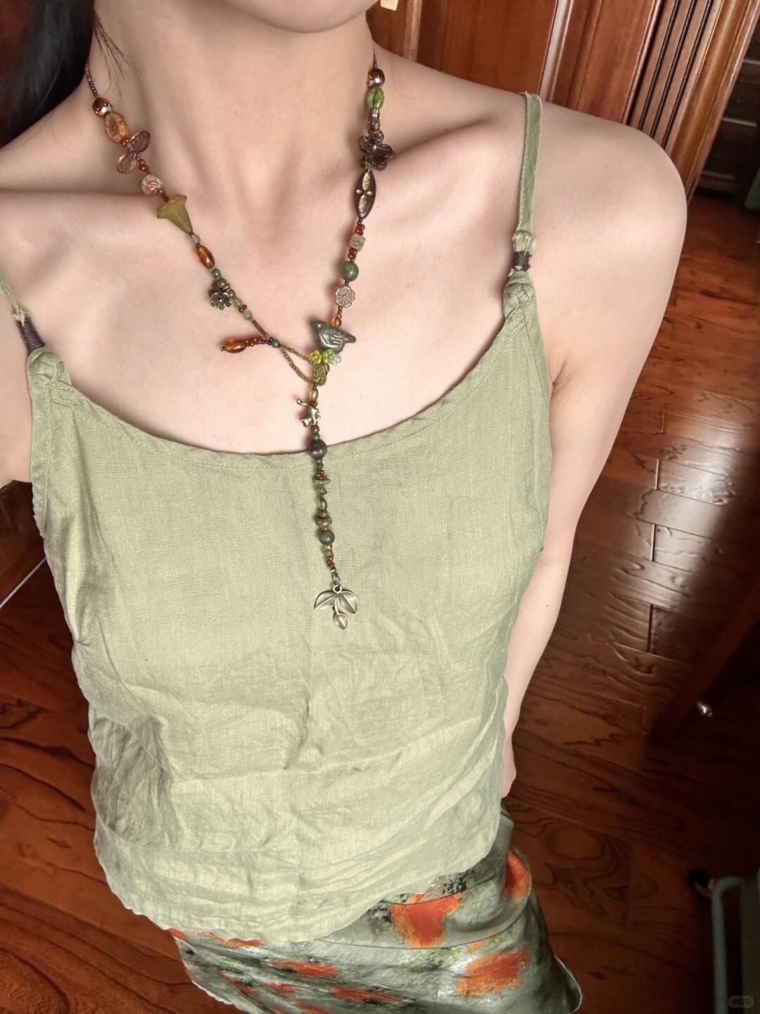 Beading Necklace Birdsong