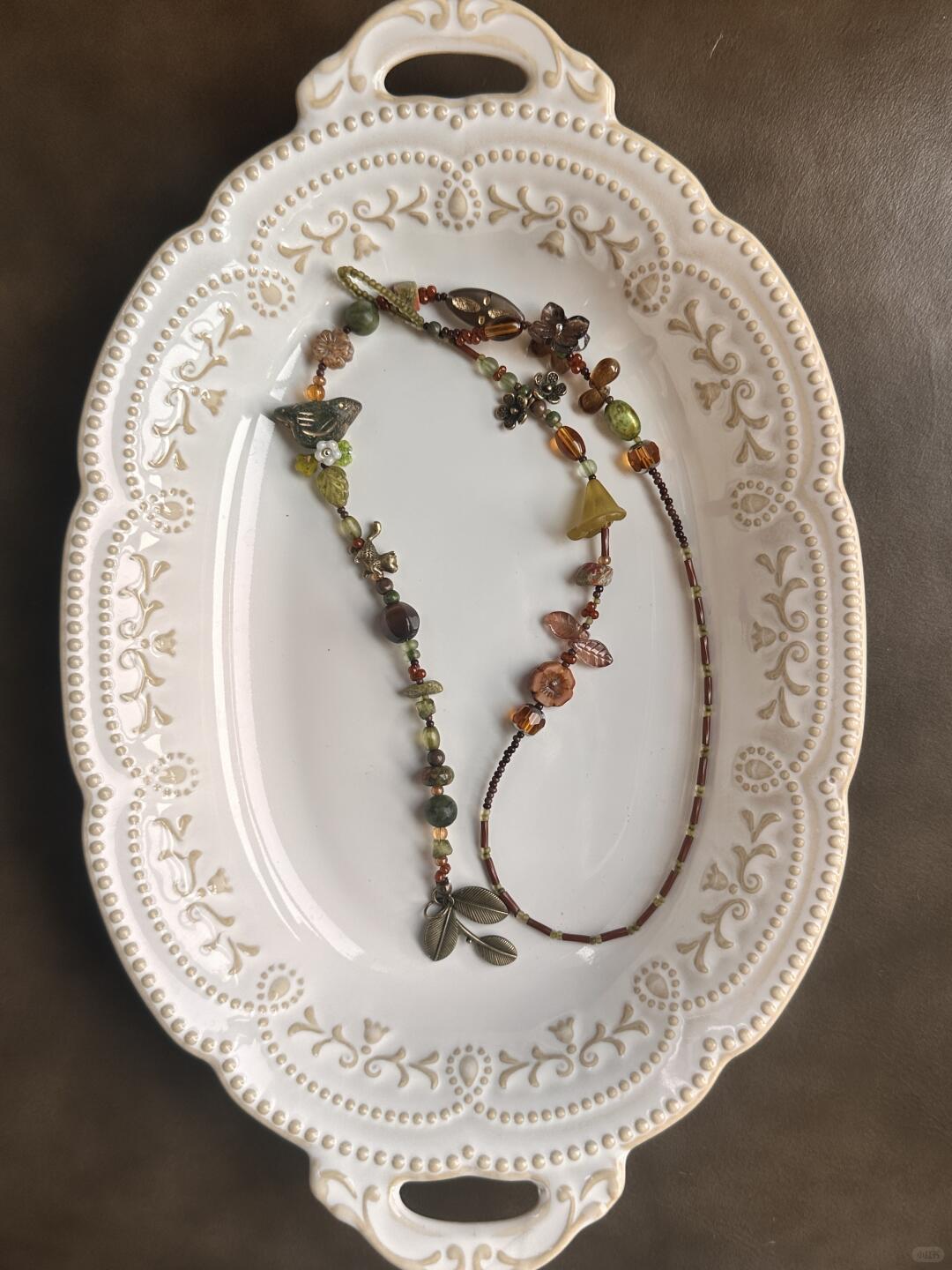 Beading Necklace Birdsong