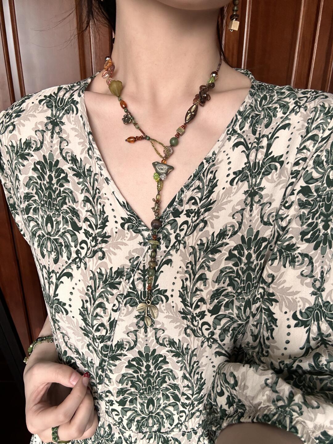 Beading Necklace Birdsong