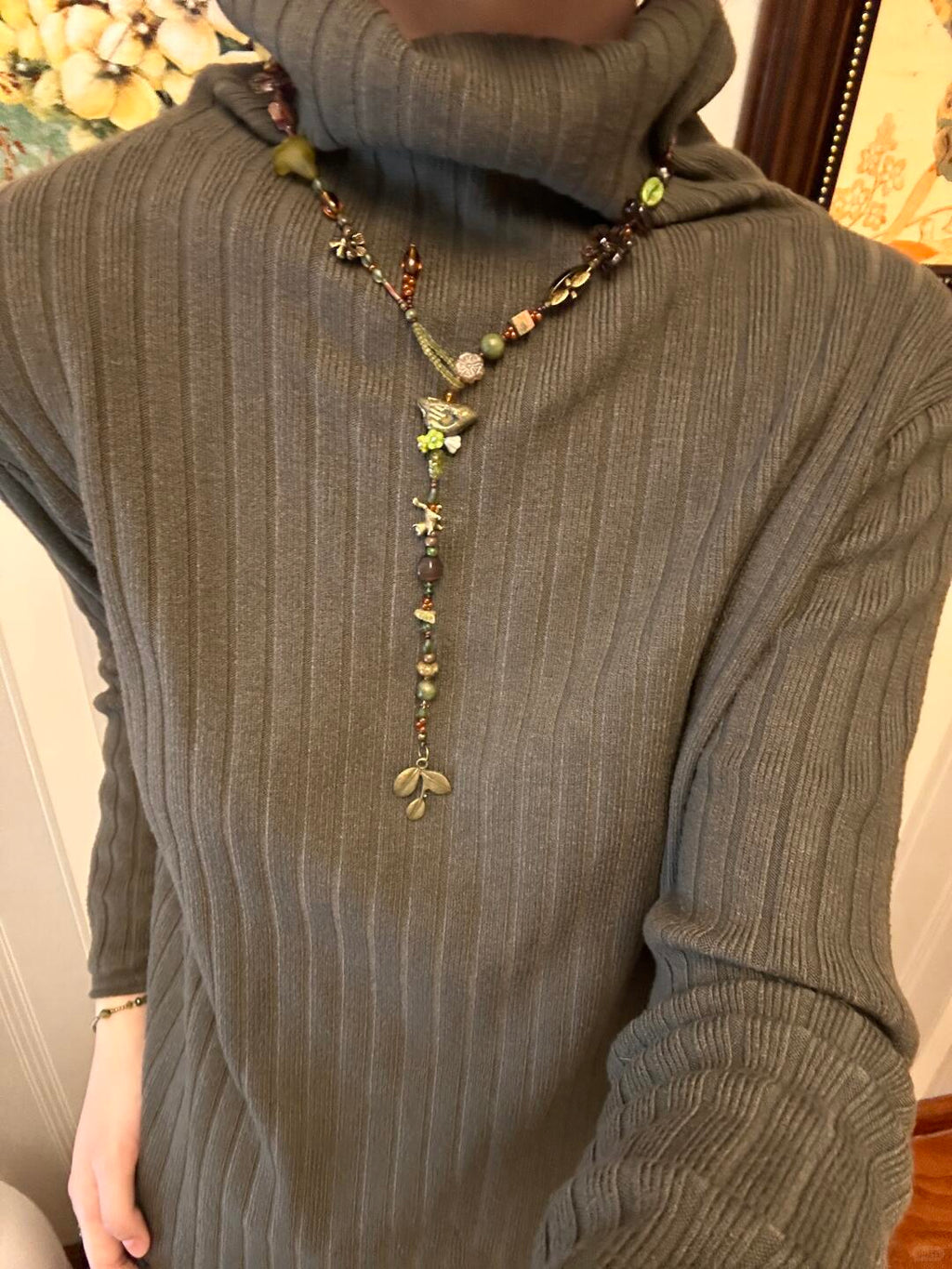 Beading Necklace Birdsong