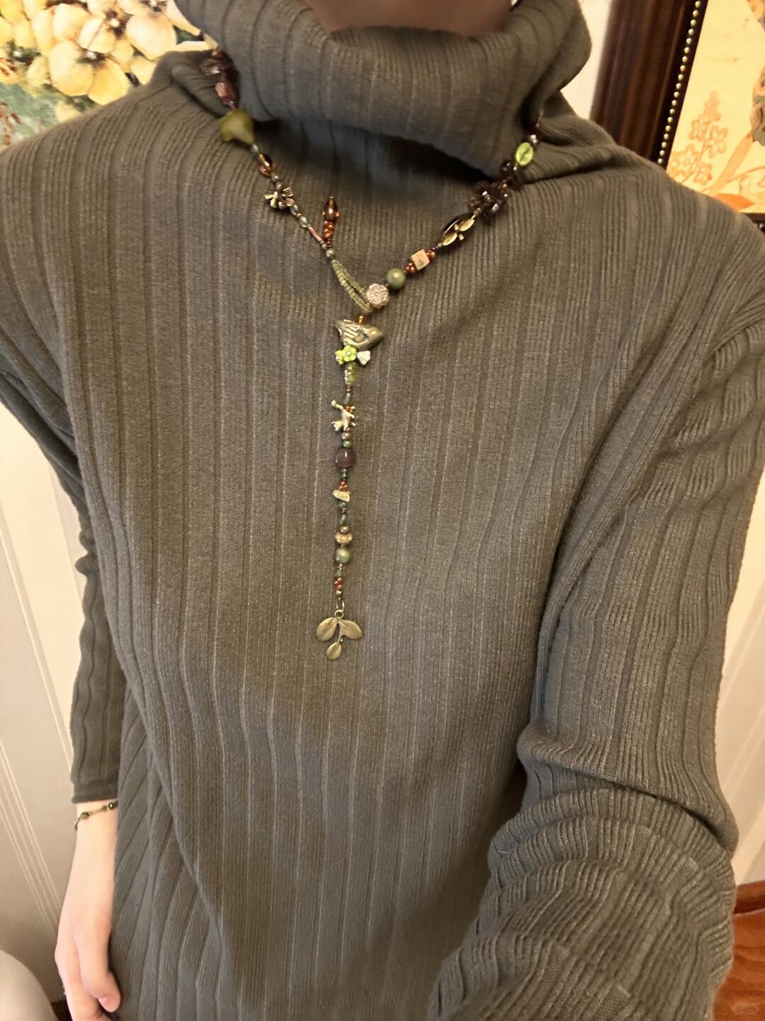 Beading Necklace Birdsong