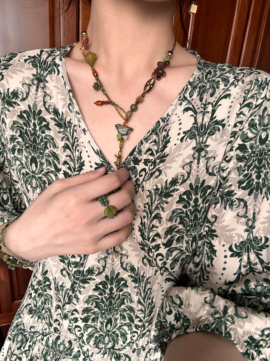 Beading Necklace Birdsong