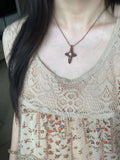 Macrame Necklace--Eos's star